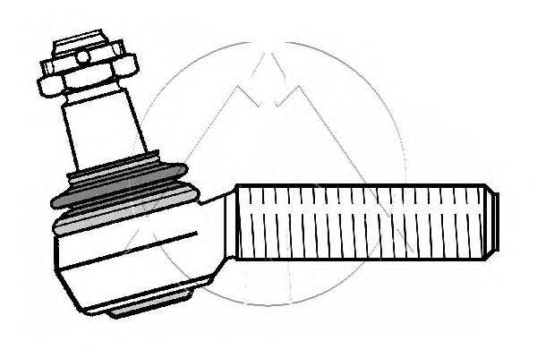 Наконечник поперечной рулевой тяги SIDEM 500034