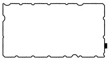 Прокладка, маслянный поддон AJUSA 14097700