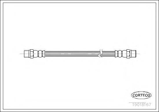 Тормозной шланг PIRELLI 13347