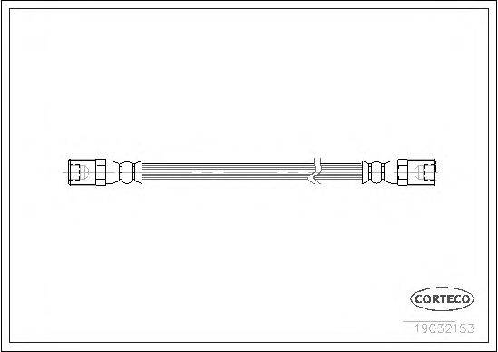 Тормозной шланг ROULUNDS RUBBER 73513