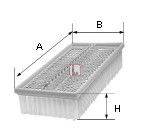 Воздушный фильтр SOFIMA S 1510 A