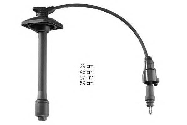 Комплект проводов зажигания BERU ZEF1111