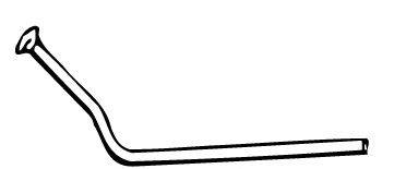 Труба выхлопного газа WALKER 01181