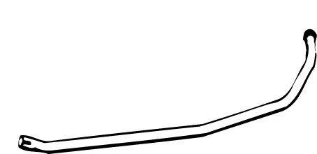 Труба выхлопного газа FONOS 08484