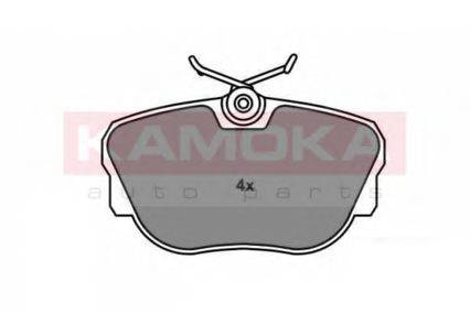 Комплект тормозных колодок, дисковый тормоз KAMOKA 1011320
