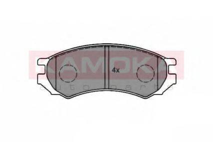 Комплект тормозных колодок, дисковый тормоз KAMOKA JQ1011334