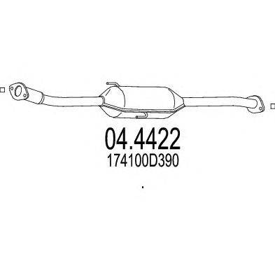Катализатор MTS 044422