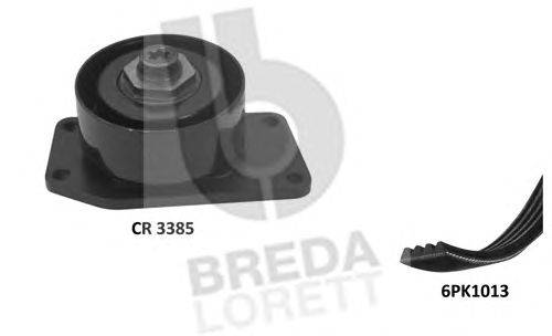 Поликлиновой ременный комплект BREDA  LORETT KCA 0036