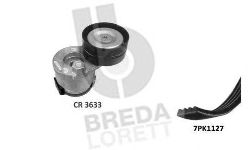 Поликлиновой ременный комплект BREDA  LORETT KCA 0043