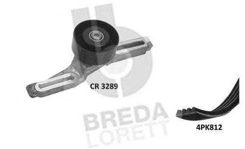 Поликлиновой ременный комплект BREDA  LORETT KCA 0058