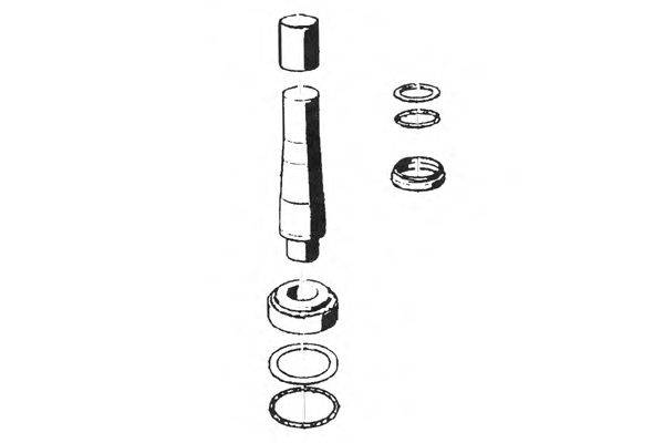 Ремкомплект, шкворень поворотного кулака OCAP 0927455