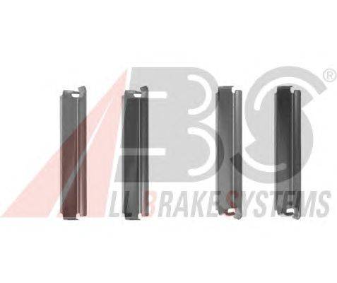 Комплектующие, колодки дискового тормоза OBTEC A/S 8001524