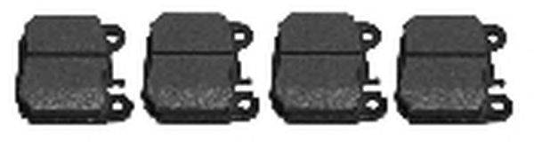 Комплект тормозных колодок, дисковый тормоз TRUCKTEC AUTOMOTIVE 02.35.142