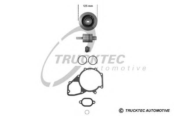 Ремкомплект, водяной насос TRUCKTEC AUTOMOTIVE 01.43.244