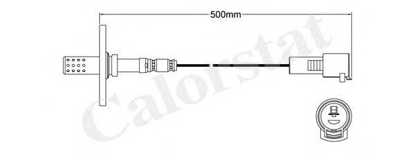 Лямбда-зонд CALORSTAT by Vernet LS110041