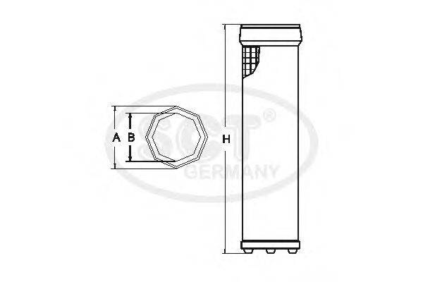 Фильтр добавочного воздуха SCT Germany SW 3897