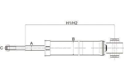 Амортизатор SCT Germany Z 1225