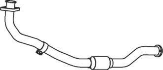 Труба выхлопного газа DINEX 39103