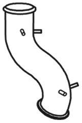 Труба выхлопного газа DINEX 21505