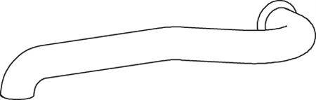 Труба выхлопного газа DINEX 64782