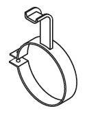 Кронштейн, система выпуска ОГ DINEX 80874