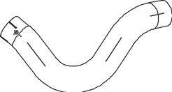 Труба выхлопного газа DINEX 53165