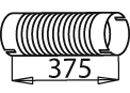 Труба выхлопного газа DINEX 24179
