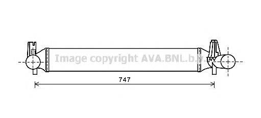 Интеркулер AVA QUALITY COOLING STA4042