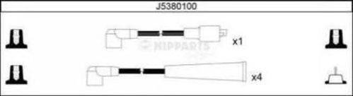 Комплект проводов зажигания NIPPARTS J5380100