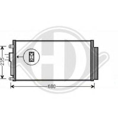 Конденсатор, кондиционер DIEDERICHS 8340502