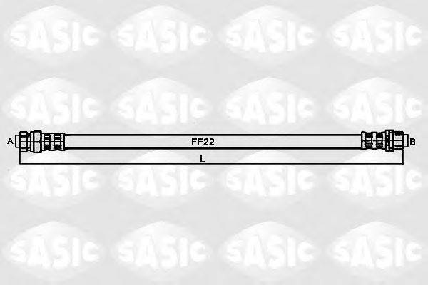 Тормозной шланг SASIC 6606030