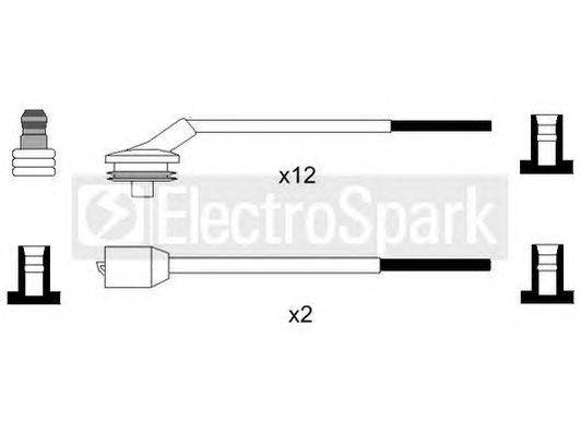 Комплект проводов зажигания STANDARD OEK634