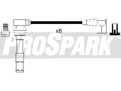 Комплект проводов зажигания STANDARD OES1203