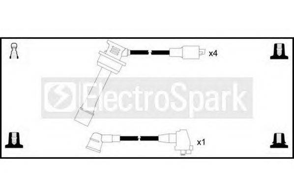 Комплект проводов зажигания STANDARD OEK338