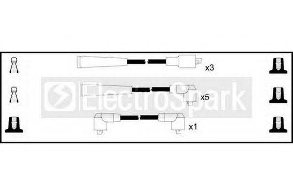 Комплект проводов зажигания STANDARD OEK631