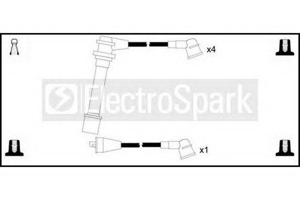 Комплект проводов зажигания STANDARD OEK033