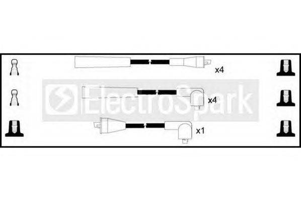 Комплект проводов зажигания STANDARD OEK930