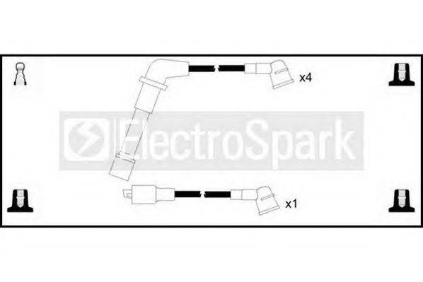 Комплект проводов зажигания STANDARD OEK542