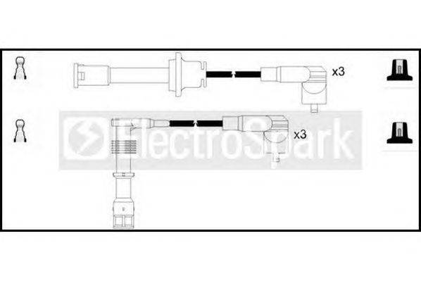 Комплект проводов зажигания STANDARD OEK959