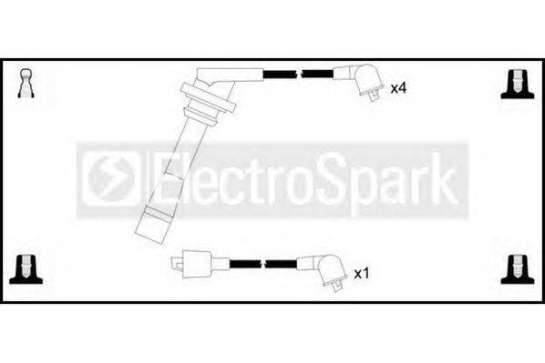 Комплект проводов зажигания STANDARD OEK058