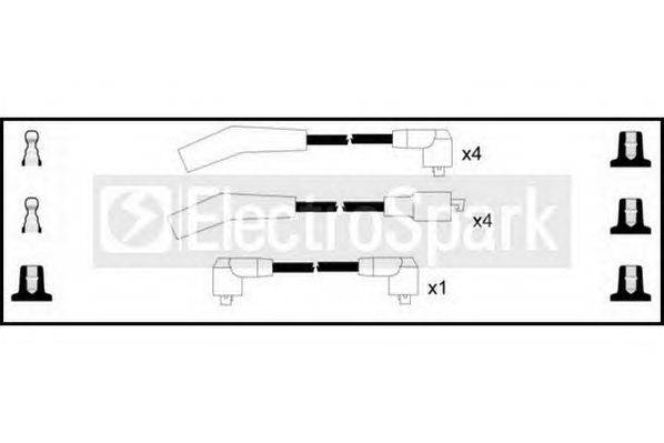Комплект проводов зажигания STANDARD OEK276