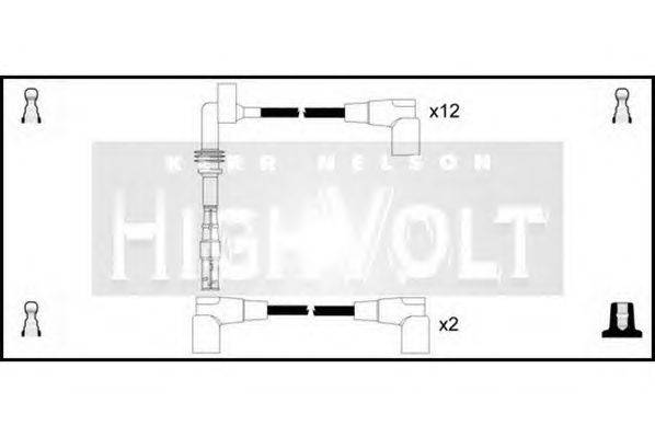 Комплект проводов зажигания STANDARD OEF447