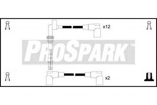 Комплект проводов зажигания STANDARD OES1090