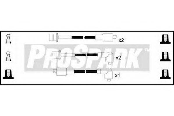 Комплект проводов зажигания STANDARD OES1179