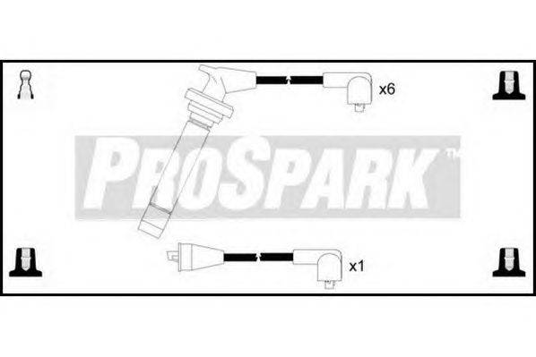 Комплект проводов зажигания STANDARD OES124