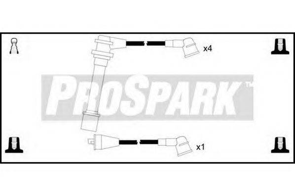 Комплект проводов зажигания STANDARD OES1287