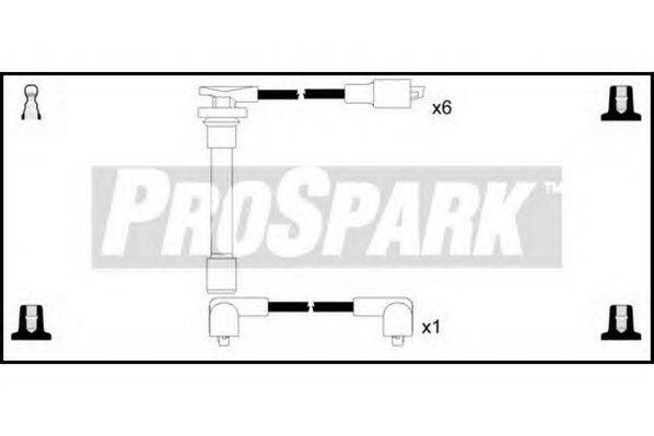 Комплект проводов зажигания STANDARD OES257