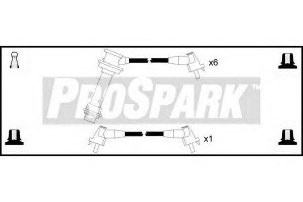 Комплект проводов зажигания STANDARD OES771