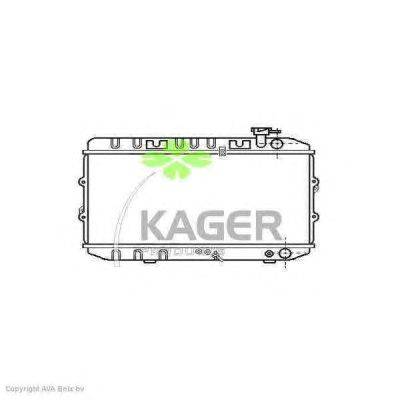 Радиатор, охлаждение двигателя KAGER 31-0471