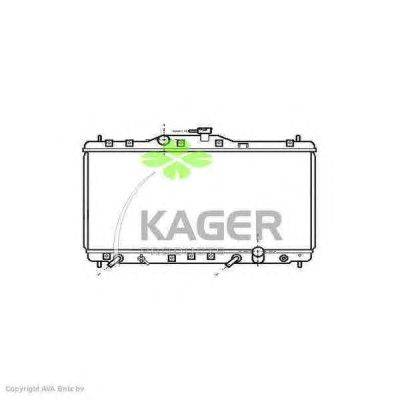 Радиатор, охлаждение двигателя KAGER 31-0491